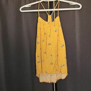No Boundaries Yellow size small tank top